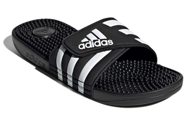 Сандалии adidas Adissage Black White - изображение 2