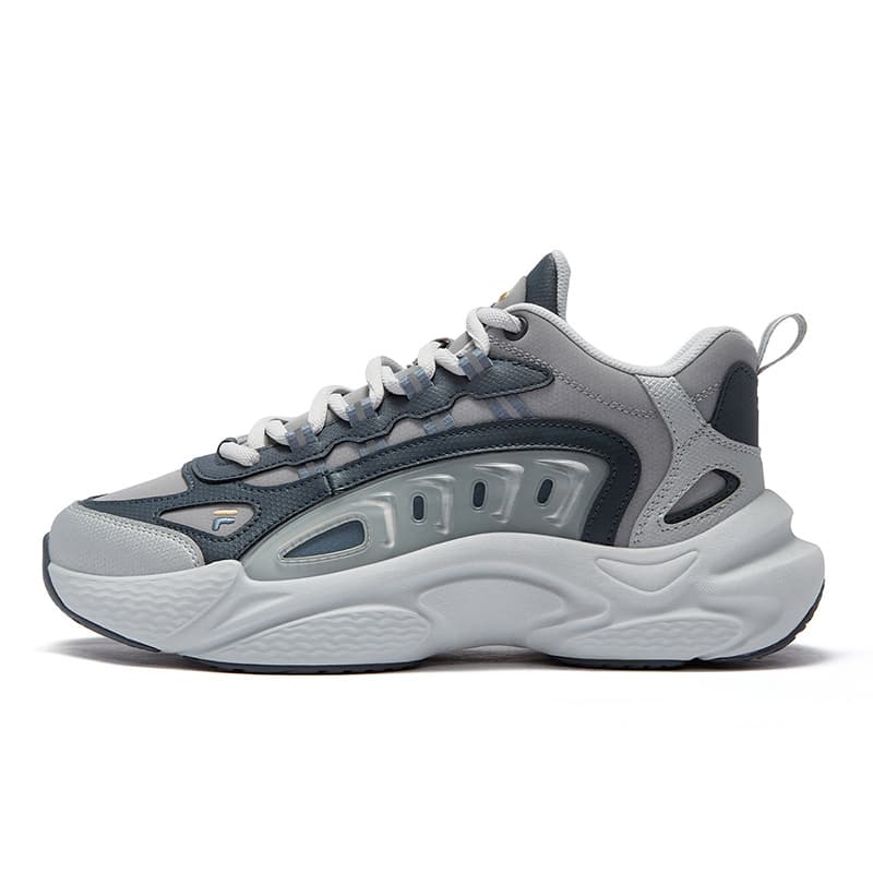Кроссовки FILA FUSION SKY TRAIL DX Fishbone Head Устойчивый к истиранию Низкий Топ Повседневная Обувь Мужская Серый - изображение 1