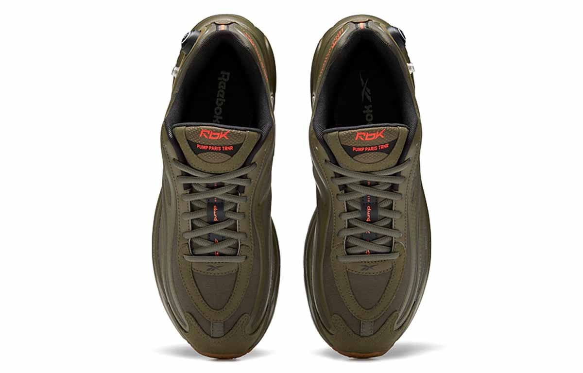 Кроссовки Reebok Premier Pump Paris Black Green - изображение 4