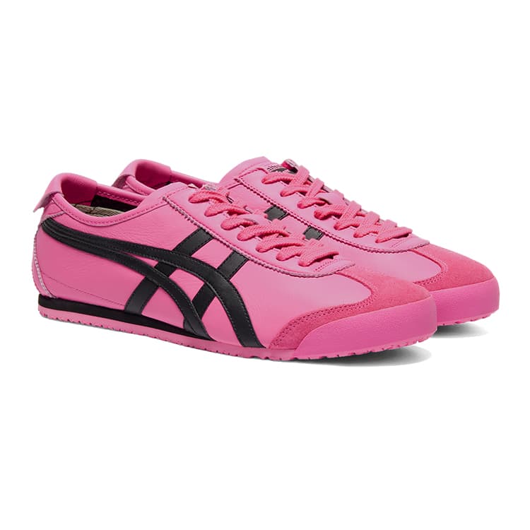 Кроссовки Onitsuka Tiger Mexico 66 Low Топ Повседневная обувь Унисекс Розовый - изображение 3