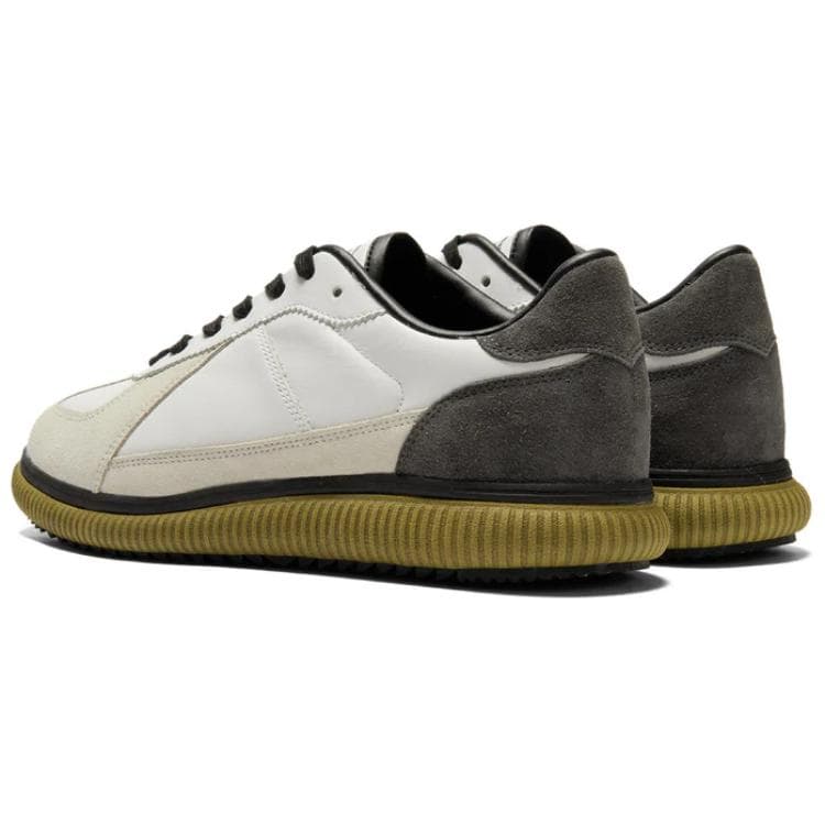 Кроссовки Onitsuka Tiger Delecity Противоскользящая Устойчивая к истиранию Низкий Верх Повседневная Обувь Унисекс Белый Черный - изображение 3