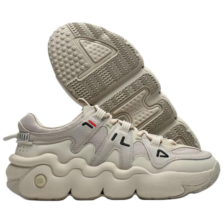 Кроссовки FILA Низкий Топ Повседневная Обувь Мужская Бежевая - изображение 5