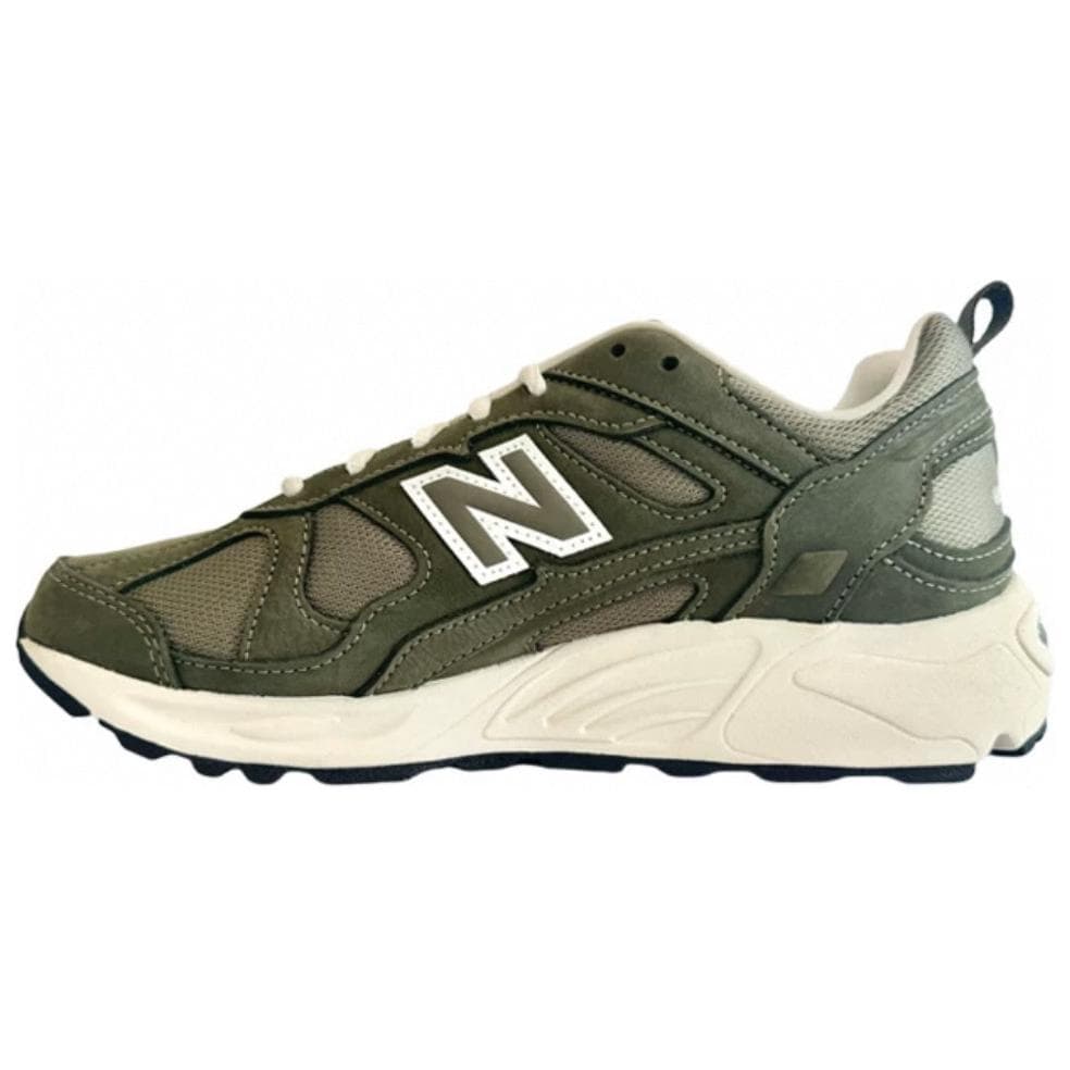 Кроссовки New Balance NB 878 Амортизация Износостойкий Низкий Топ Повседневная Обувь Унисекс Зеленый - изображение 2