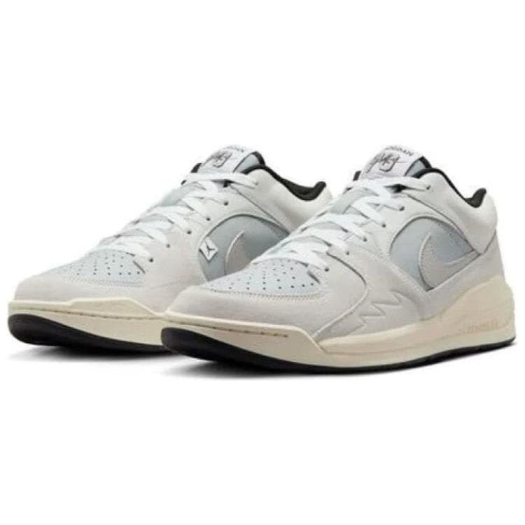 Кроссовки Jordan x Stadium 90 Удобные универсальные противоскользящие износостойкие лоу-топы повседневные мужские светло-серые - изображение 3