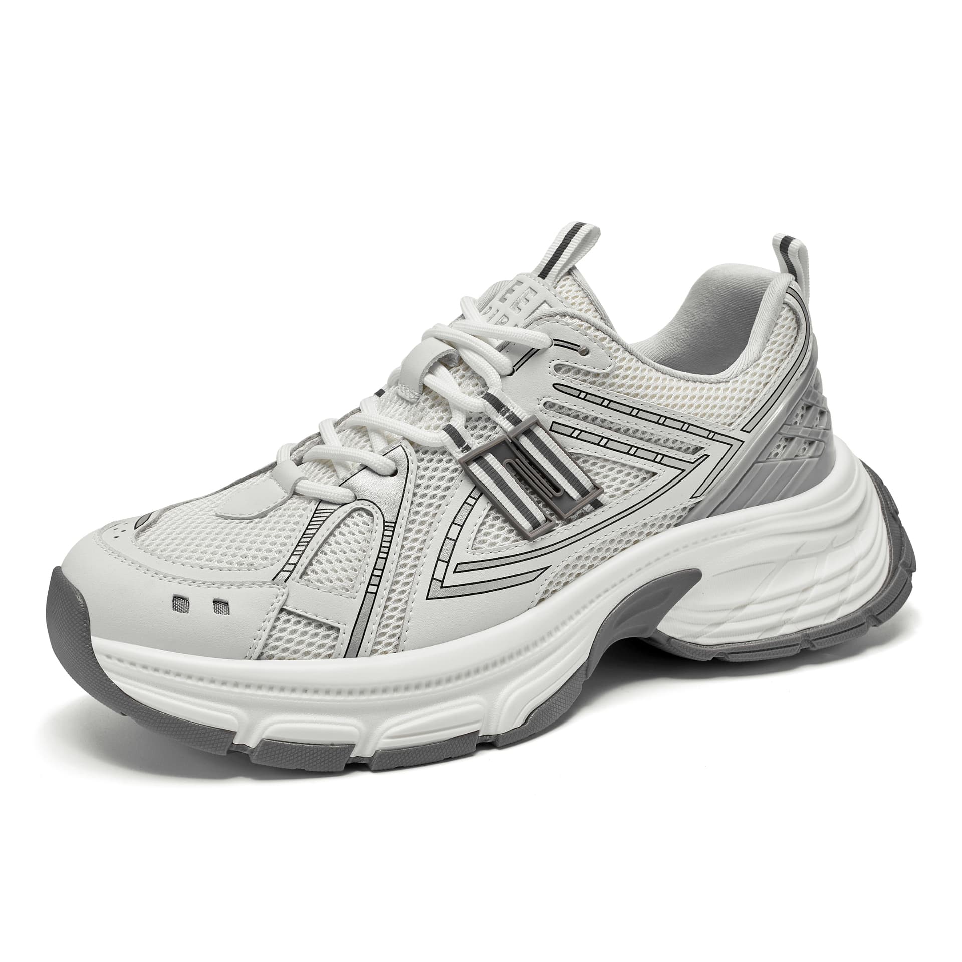 Кроссовки JEEP SPIRIT Низкий Топ Повседневная Обувь Мужская Shuffle Белый - изображение 2