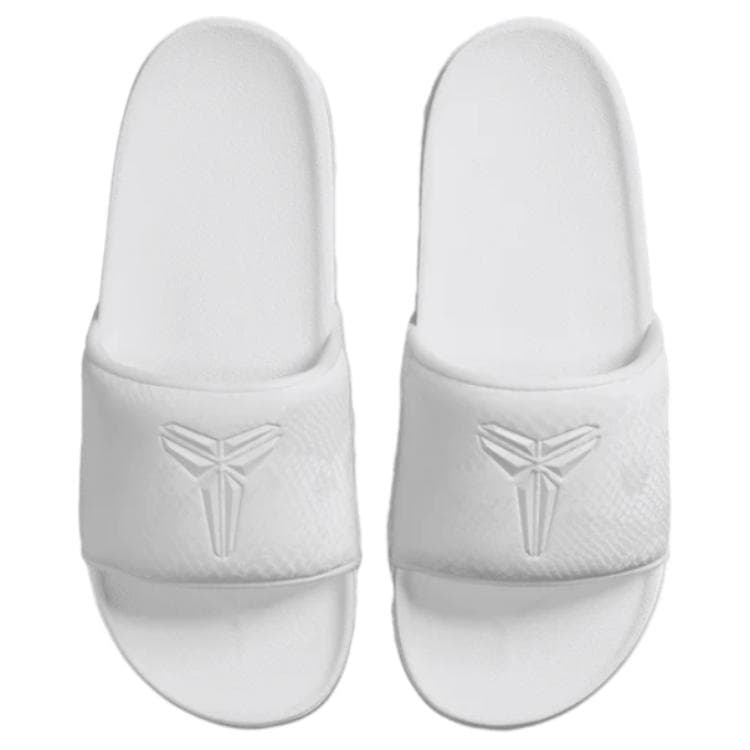 Сандалии Nike Kobe Offcourt Удобные противоскользящие и устойчивые к истиранию шлепанцы мужские белые - изображение 4