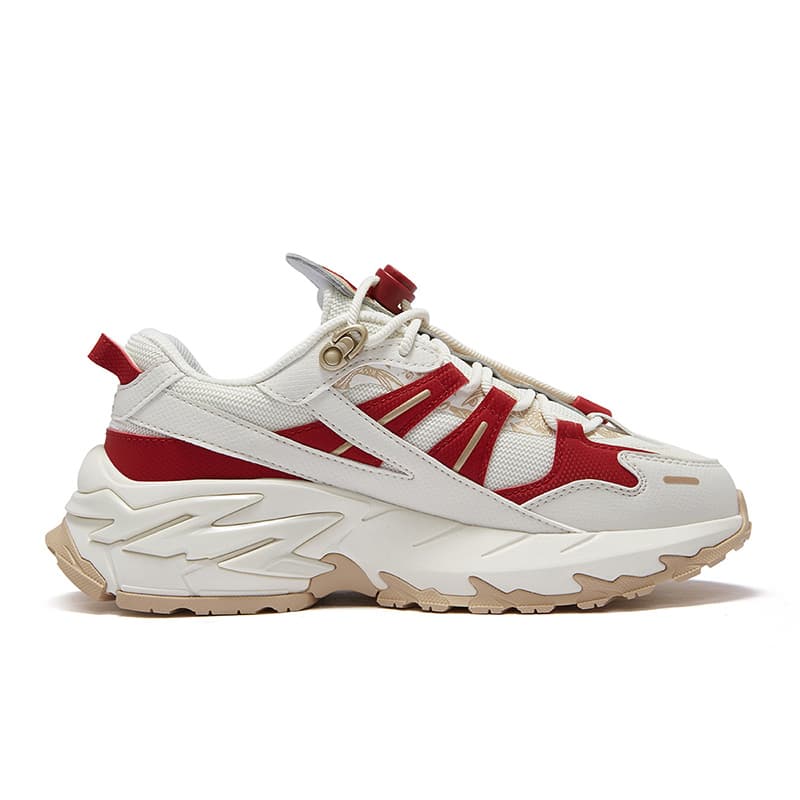 Кроссовки FILA FUSION Comet CNY Синцзи Обувь Низкий Верх Повседневная Обувь Женская Белая - изображение 2