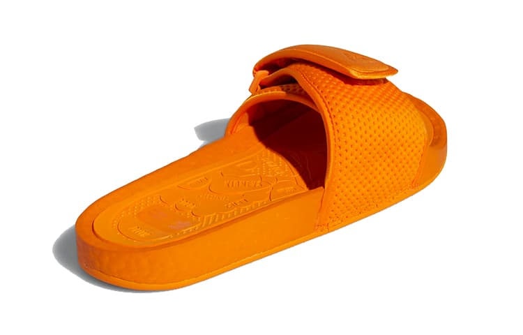Сандалии Pharrell Williams x adidas Boost Slide Orange - изображение 4