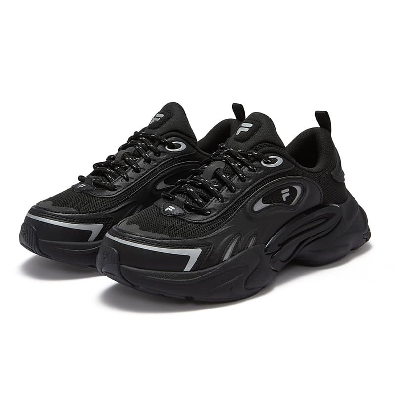 Кроссовки FILA FUSION FORCE Gravity Shoes Low Топ Повседневная обувь Женские Черный - изображение 3