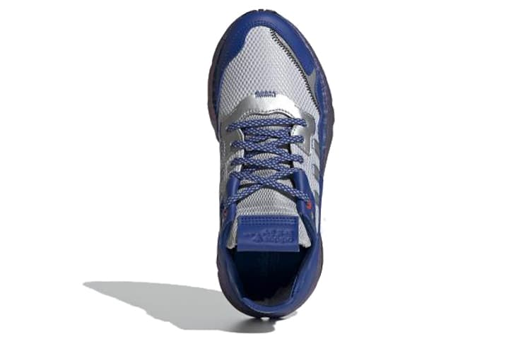 Кроссовки adidas Nite Jogger Blue Silver - изображение 4