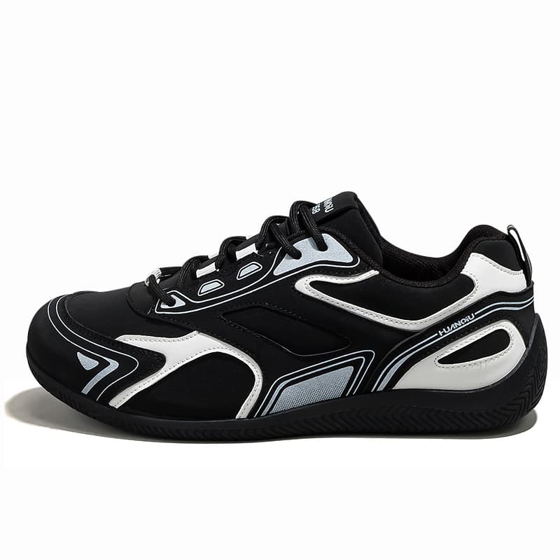 Кроссовки HUANQIU Black White Sneakers - изображение 1