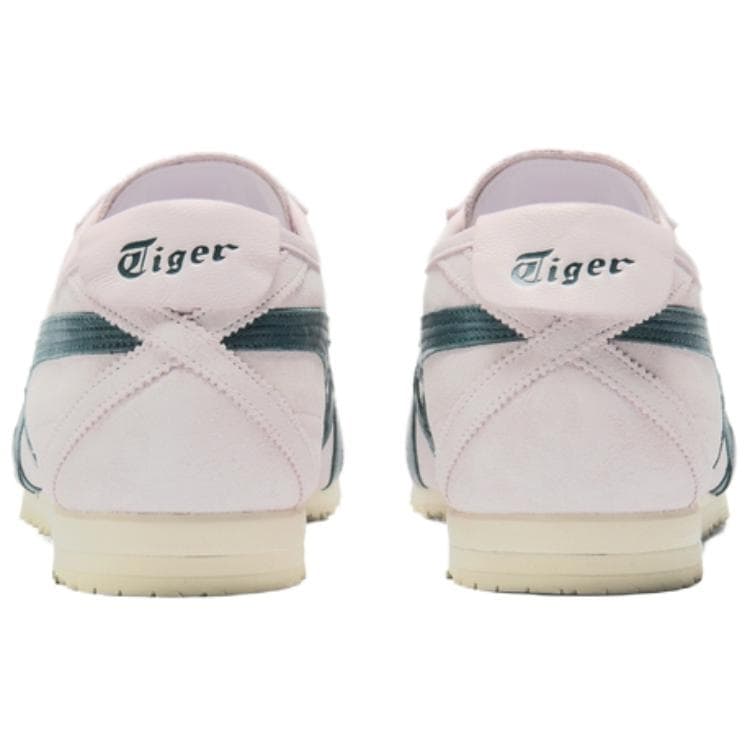 Кроссовки Onitsuka Tiger MEXICO 66 Противоскользящая Устойчивая к истиранию Низкий Топ Повседневная Обувь Унисекс Розовая - изображение 5