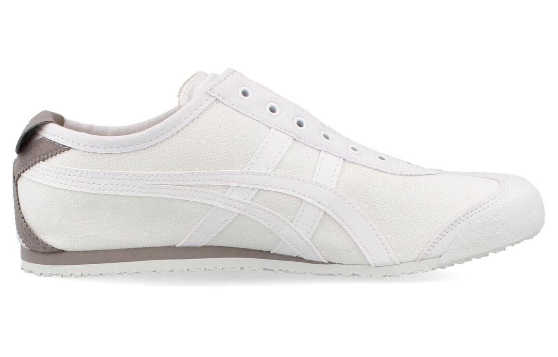 Кроссовки Onitsuka Tiger Mexico 66 Slip-On White Grey - изображение 2