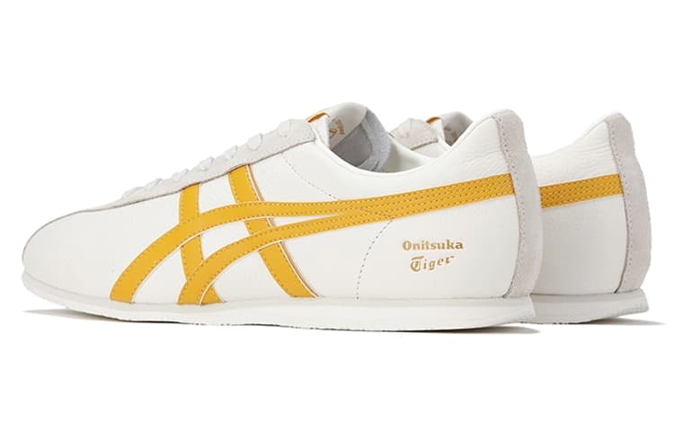 Кроссовки Onitsuka Tiger FB Trainer White Yellow - изображение 4