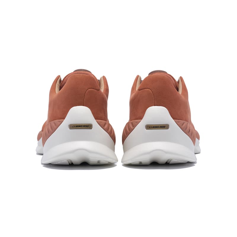 Кроссовки LI NING 1990 Li NING Спортивный Business Collection Low Топ Повседневная обувь Мужской Мокко - изображение 2