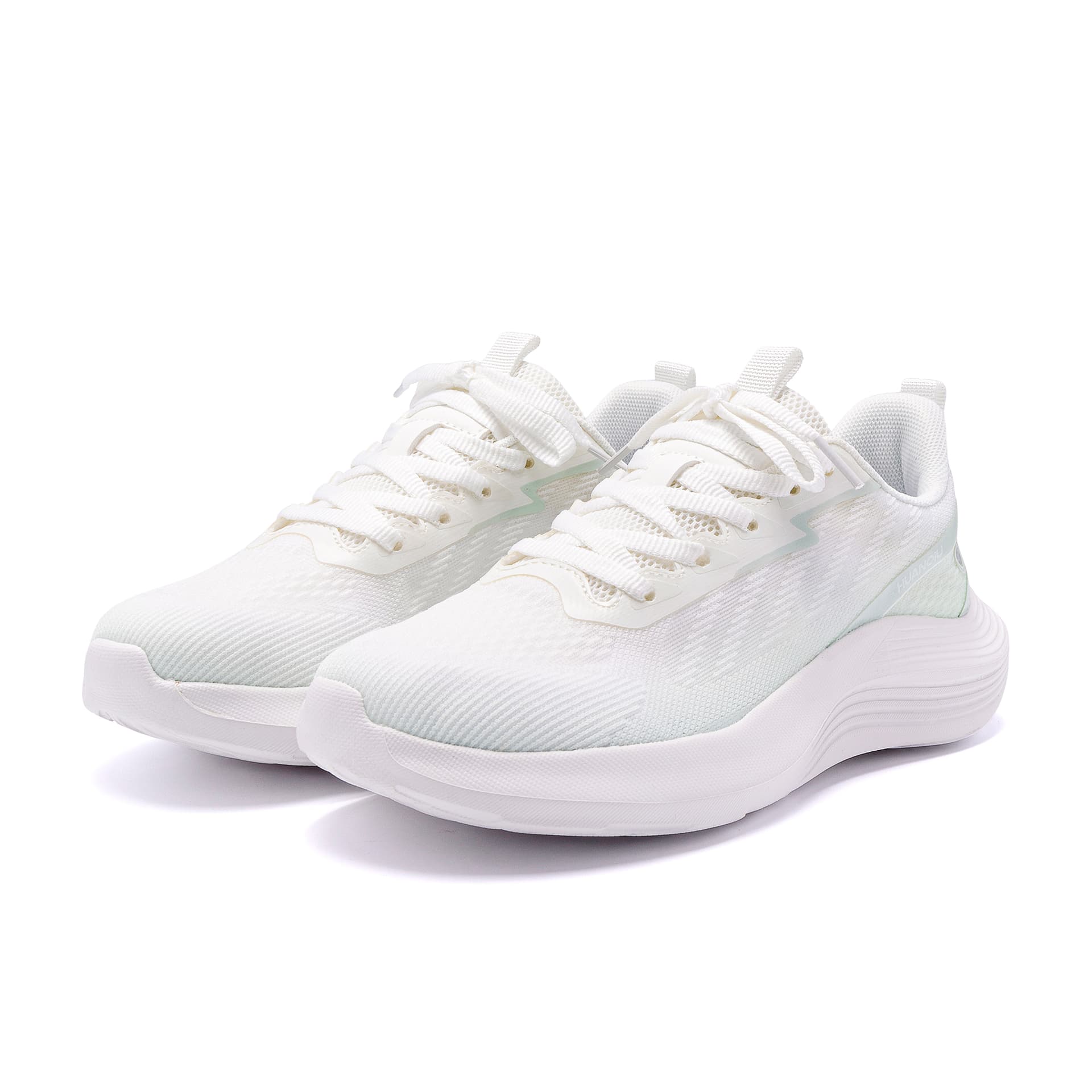 Кроссовки HUANQIU Low Топ Повседневная обувь Women's White Зелёный - изображение 4