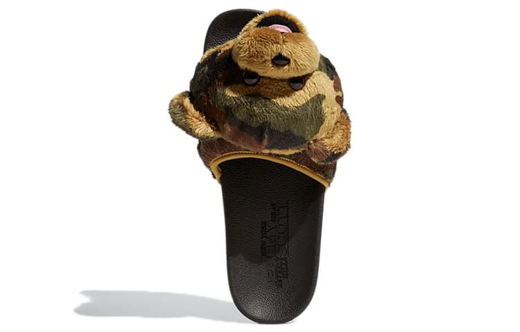 Сандалии Jeremy Scott x adidas Adilette Teddy Camo - изображение 5