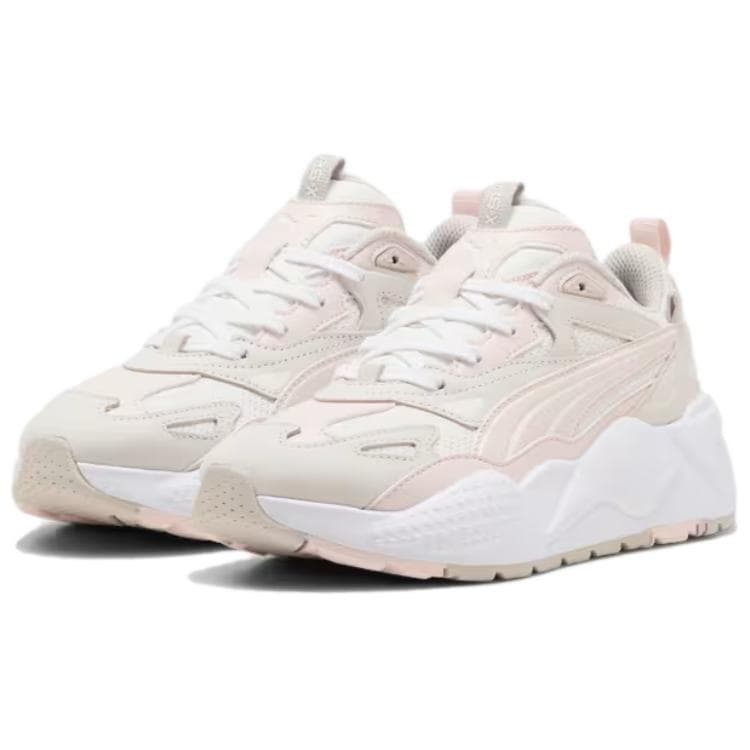 Кроссовки PUMA RS X Комфортная и Легкая Низкий Верх Повседневная Обувь Женская Экрю - изображение 3