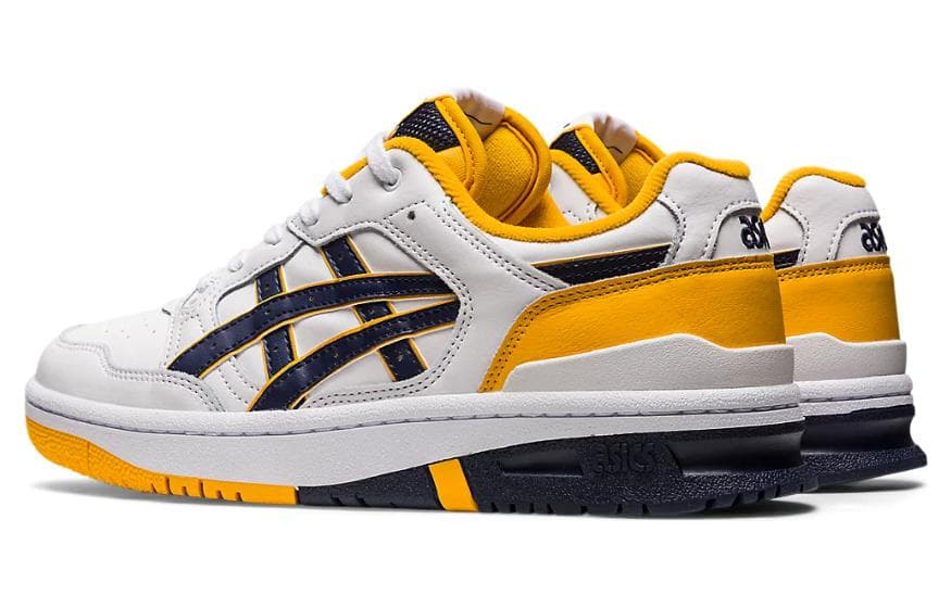 Кроссовки Asics EX89 White Black Yellow - изображение 4