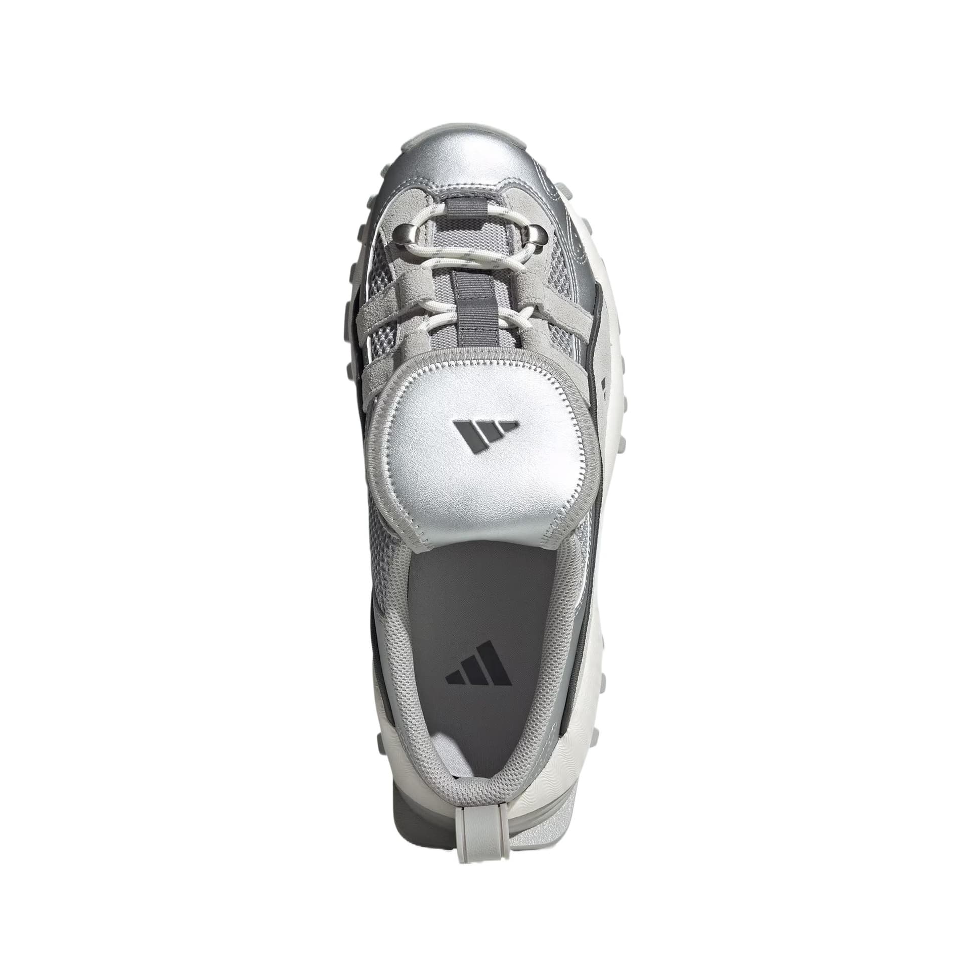 Кроссовки Adidas FOS SEEULATER MULE Низкий топ Повседневная обувь Женская Металлический серебристый - изображение 5