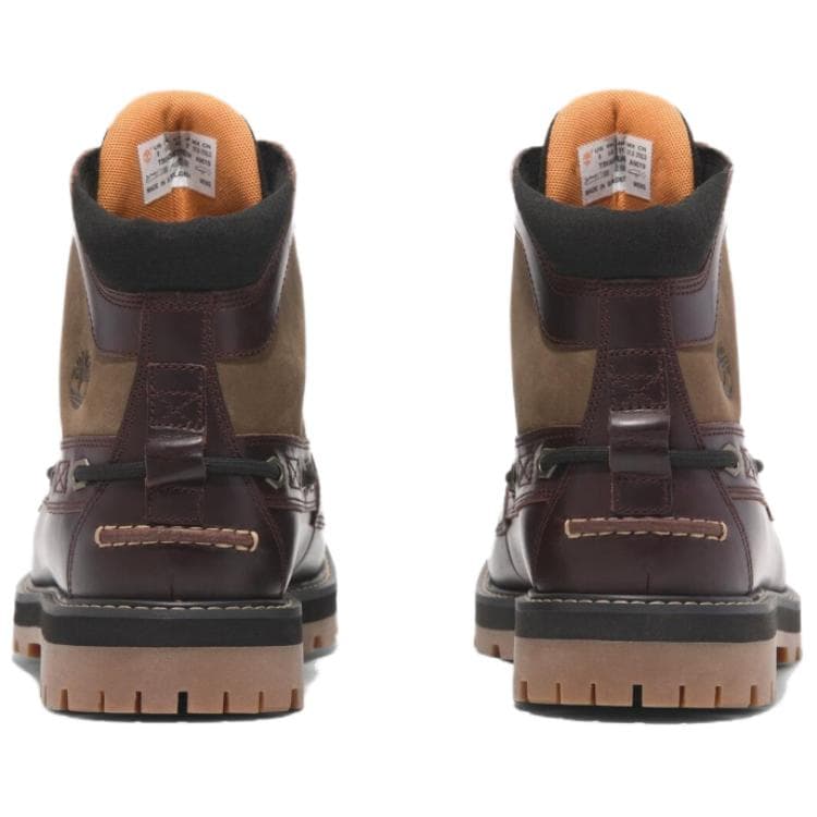Ботинки Timberland Короткие армейские ботинки мужские коричневые - изображение 5
