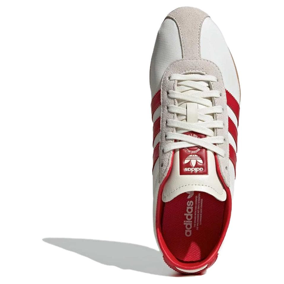 Кроссовки Adidas Originals Low Топ Повседневная обувь Унисекс Белый и красный - изображение 5