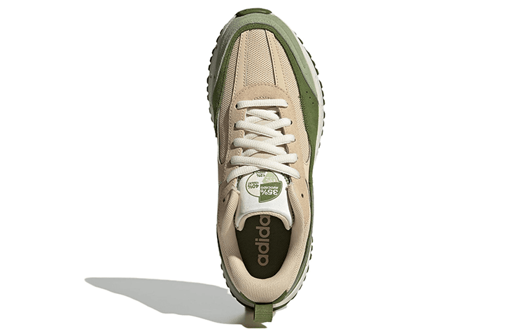 Кроссовки Adidas Neo Fantasy Flow противоскользящие низкие повседневные кроссовки женские зеленые белые - изображение 5