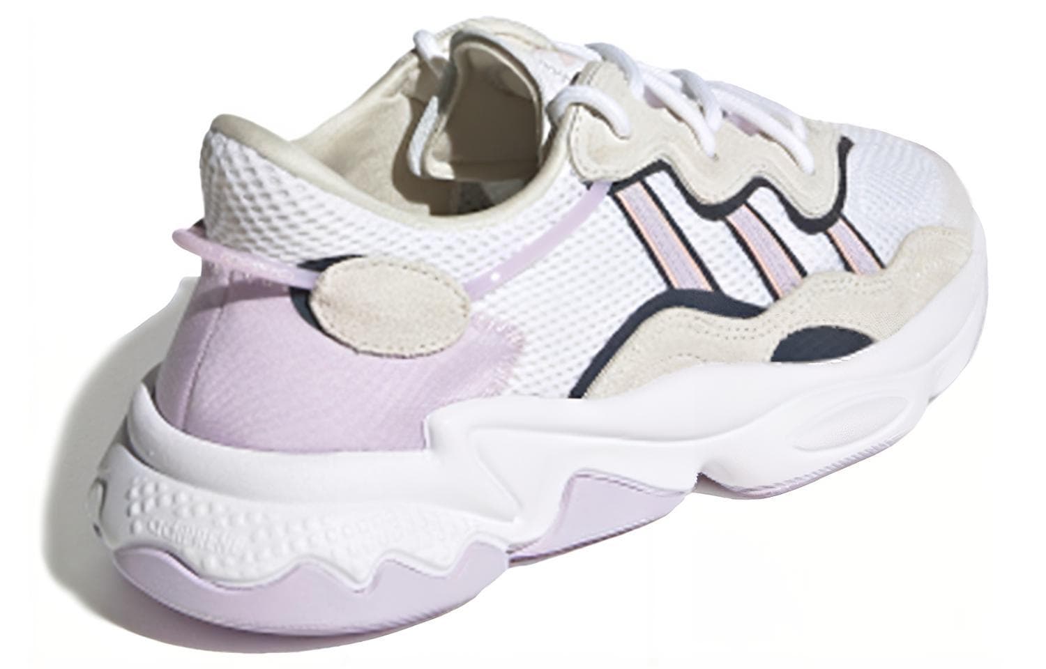 Кроссовки adidas Ozweego White Brown Purple - изображение 4
