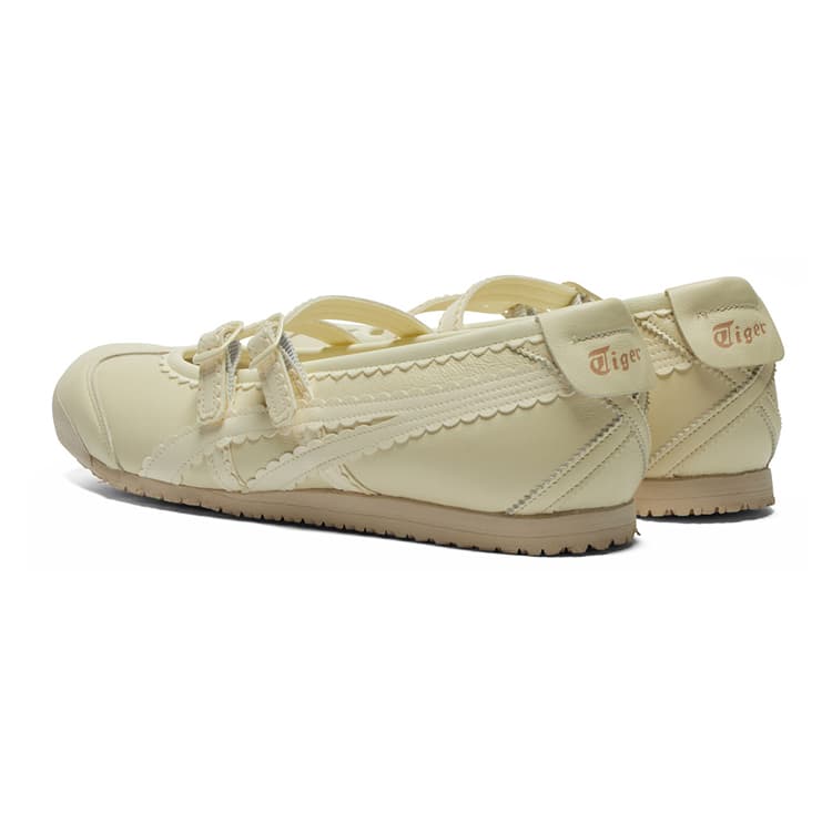 Кроссовки Onitsuka Tiger MEXICO 66 TGRS Лоу-топы Повседневная обувь Женские Бежевый - изображение 3