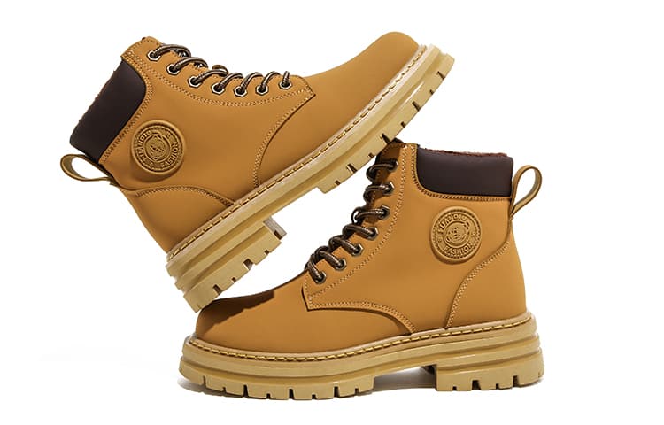 Ботинки HUANQIU Martin Boots Ginger Yellow - изображение 4