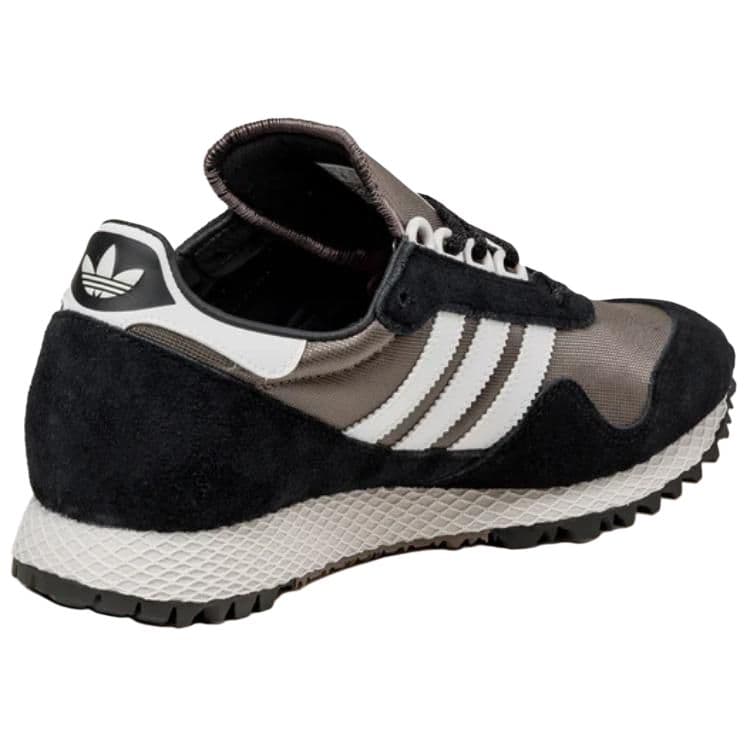 Кроссовки для бега Adidas Originals New York Кожа Низкие Кроссовки для Бега Унисекс Черные - изображение 4