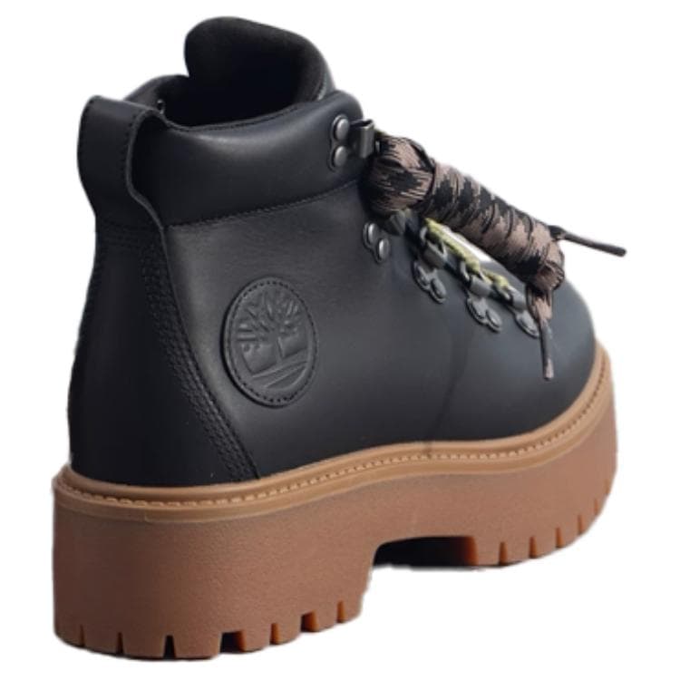 Ботинки Timberland Женские армейские ботинки черного цвета длина до щиколотки - изображение 3