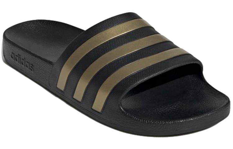 Сандалии adidas Adilette Aqua Black Gold - изображение 3