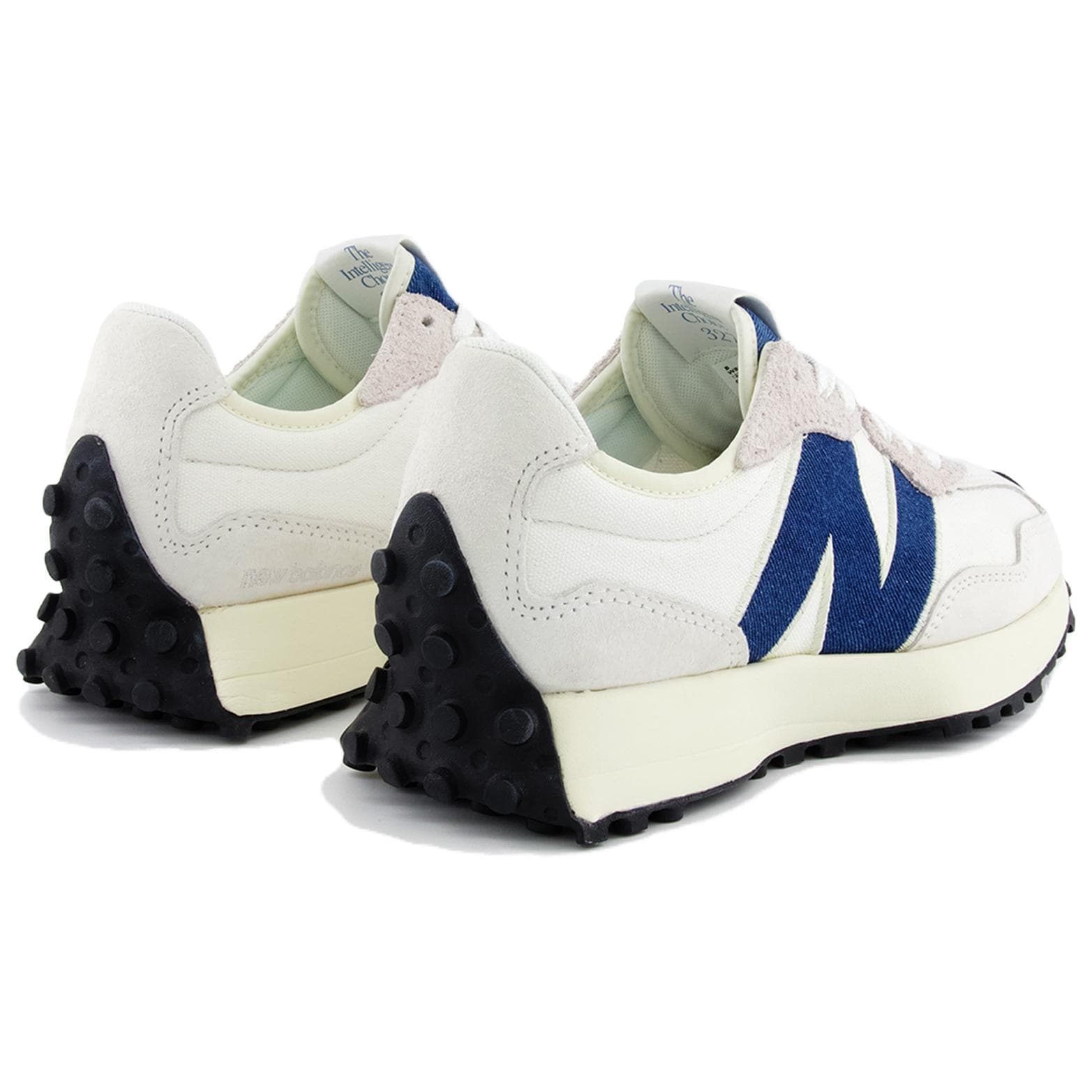 Кроссовки New Balance 327 White Blue Black - изображение 4