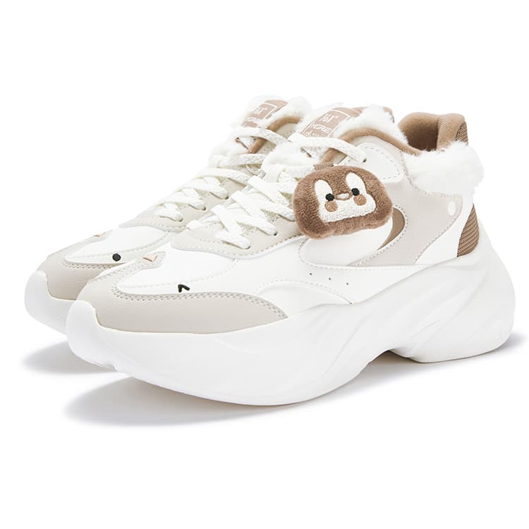 Кроссовки 361° Penguin Shoes Термическая Изоляция Устойчивость к Износу Противоскользящая Низкий Верх Повседневная Обувь Женская - изображение 3
