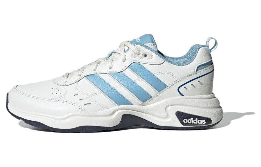 Кроссовки Adidas Neo Strutter противоскользящая устойчивая к истиранию низкий верх повседневная обувь унисекс белый и синий - изображение 1