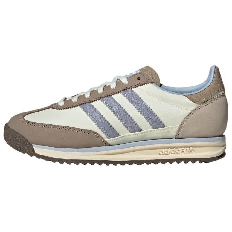 Кроссовки Adidas Originals SL 72 RS Лоу-топы Повседневная обувь Унисекс Слоновая кость Синий - изображение 1