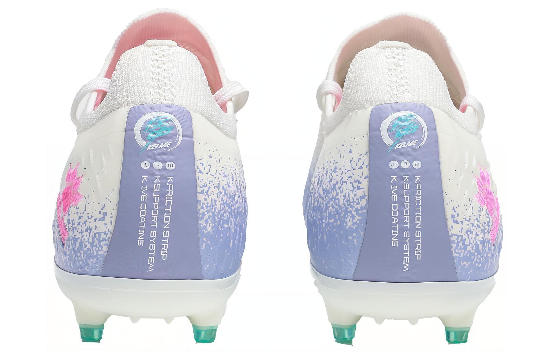 Кроссовки для футбола KELME Rapid 2.5 MG White Purple - изображение 5