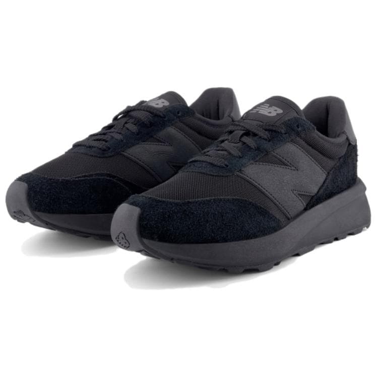 Кроссовки New Balance 370 Low Топ Повседневная обувь Унисекс Черный - изображение 2