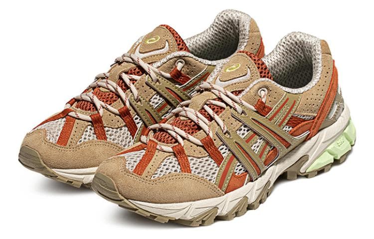 Кроссовки Asics Gel Sonoma 15 50 Трендовый Низкий Топ Повседневная Обувь Женская Хаки - изображение 3