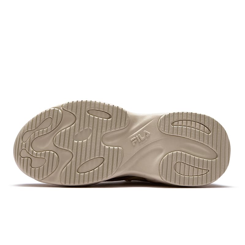 Кроссовки FILA FUSION BUBBLE Bubbles Shoes Мода Низкий Топ Повседневная Обувь Женская Бежевая - изображение 5