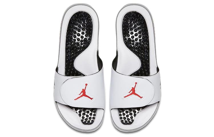 Сандалии Jordan Air Jordan 5 Slide Black White - изображение 4