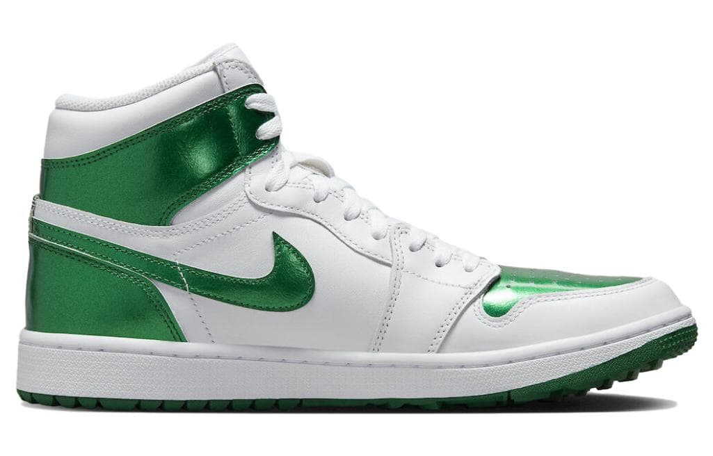 Кроссовки Jordan Air Jordan 1 High Golf "Pine Green" — фото 2