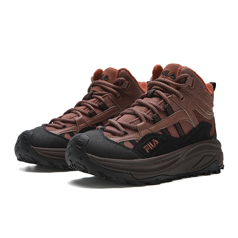 Кроссовки FILA Trek 2 MID We Светлячок Обувь 2 С флисовой подкладкой Модный минималистский стиль Спортивная Удобная Универсальная - изображение 3