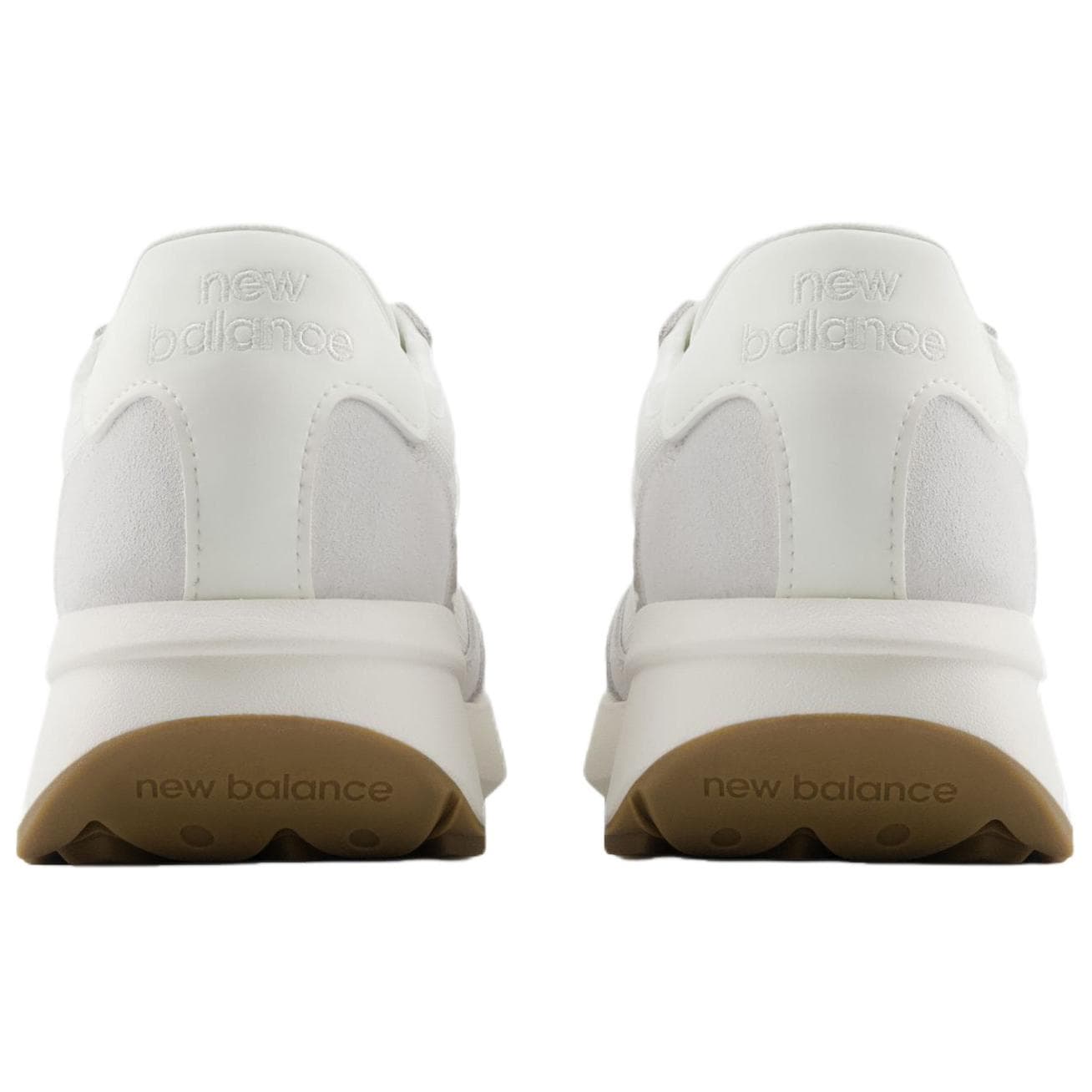Кроссовки New Balance 370 Устойчивая к истиранию Низкая Повседневная Обувь Унисекс Серый - изображение 5