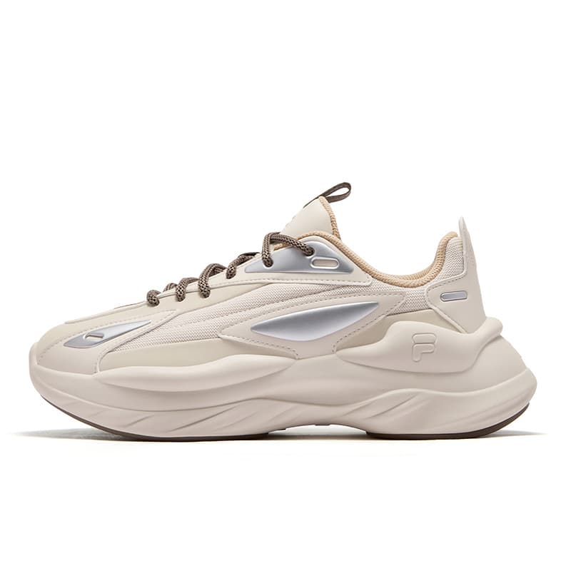 Кроссовки FILA FUSION BUZZARD Meteorite Shoes Текстиль Синтетическая кожа Низкий верх Повседневная обувь Мужская Латте коричневый - изображение 1