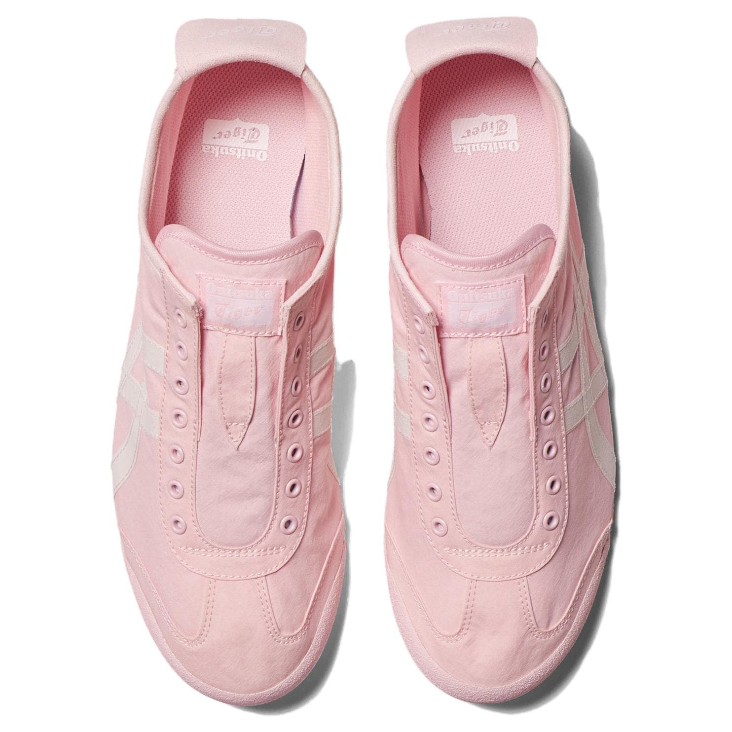Кроссовки Onitsuka Tiger Mexico 66 Slip-On Pink White - изображение 3
