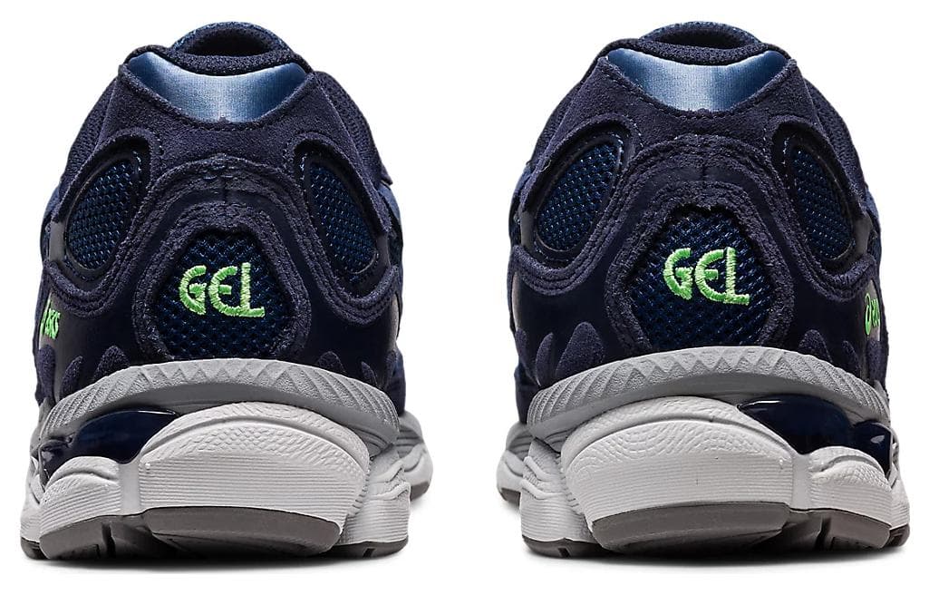 Кроссовки Asics Gel NYC Сетчатая ткань кожа искусственная замша амортизация низкий топ повседневная обувь мужской морской синий - изображение 6