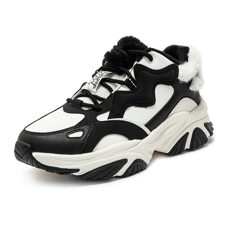 Кроссовки 361° Sable Shoes противоскользящие устойчивые к истиранию термический верх повседневная обувь для женщин белый черный - изображение 2