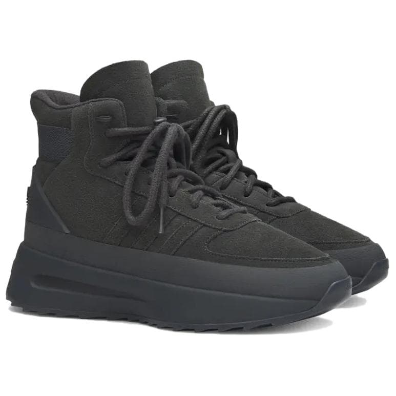 Кроссовки Adidas Originals x Fear Of God Athletics Лос-Анджелес Искусственная замша Высокие кеды Повседневная обувь Унисекс Черный - изображение 3